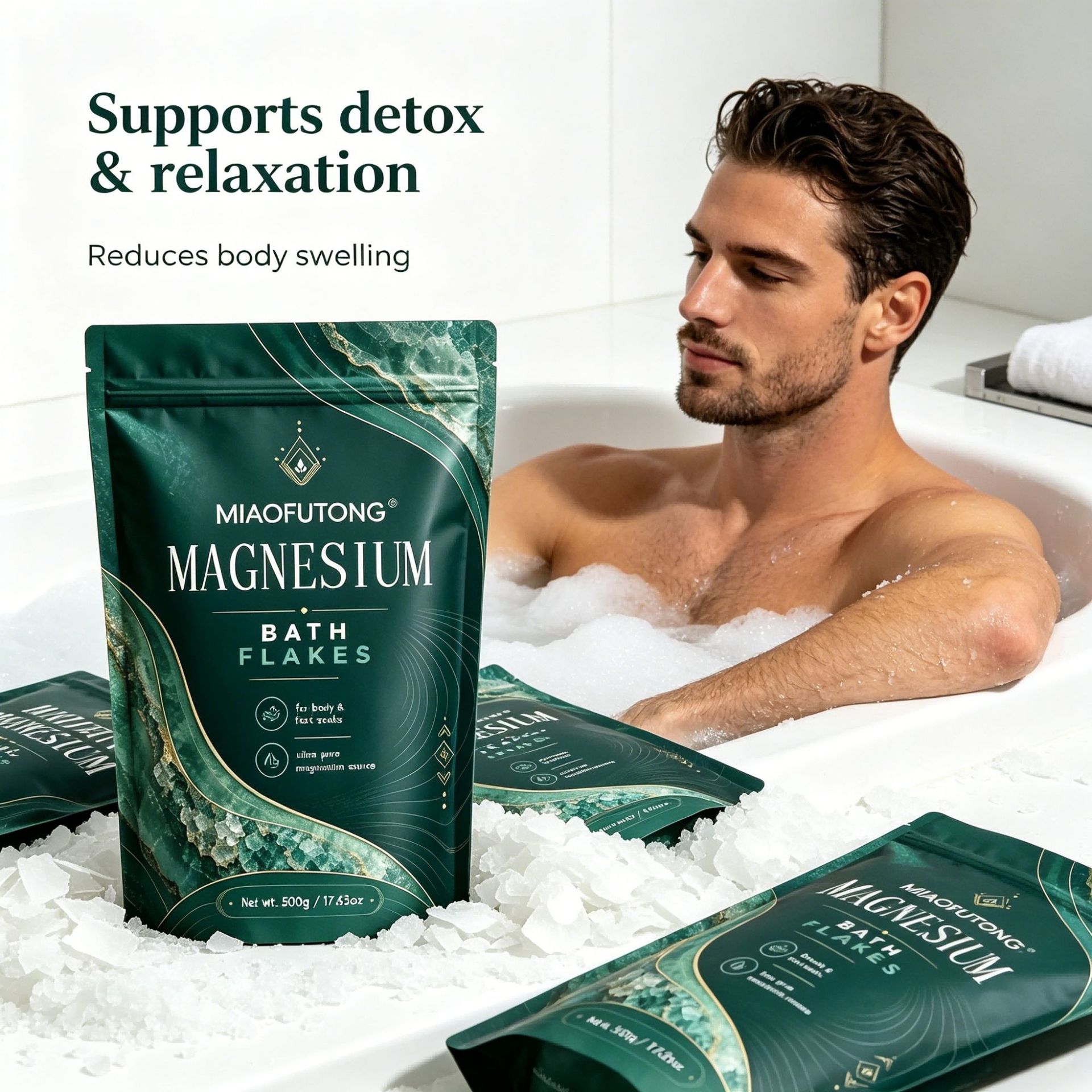 Mineral Magnesium Bath Salt 50 - Bath Salts Magnesium 评论和价格
