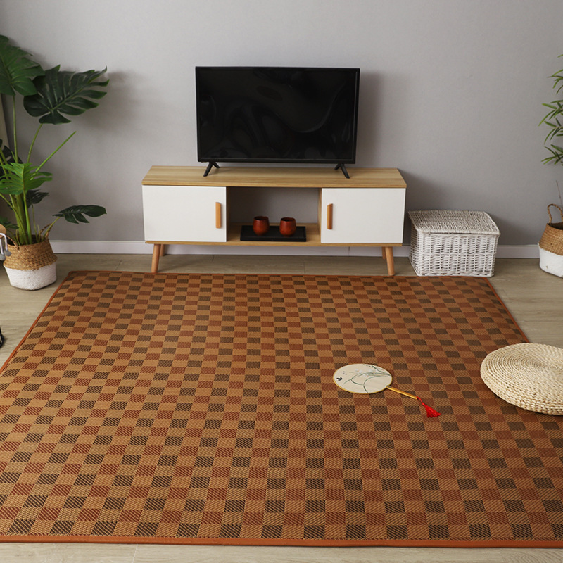 Japanese Tatami Thick Rattan M - Bamboo Bath Mat 评论和价格