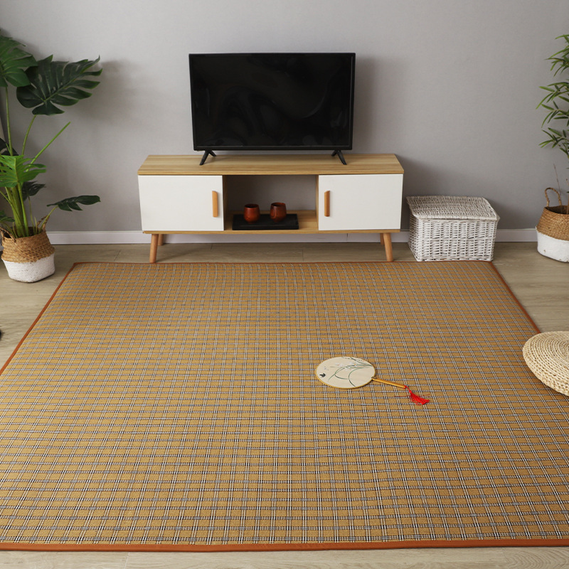 Japanese Tatami Thick Rattan M - Bamboo Bath Mat 评论和价格