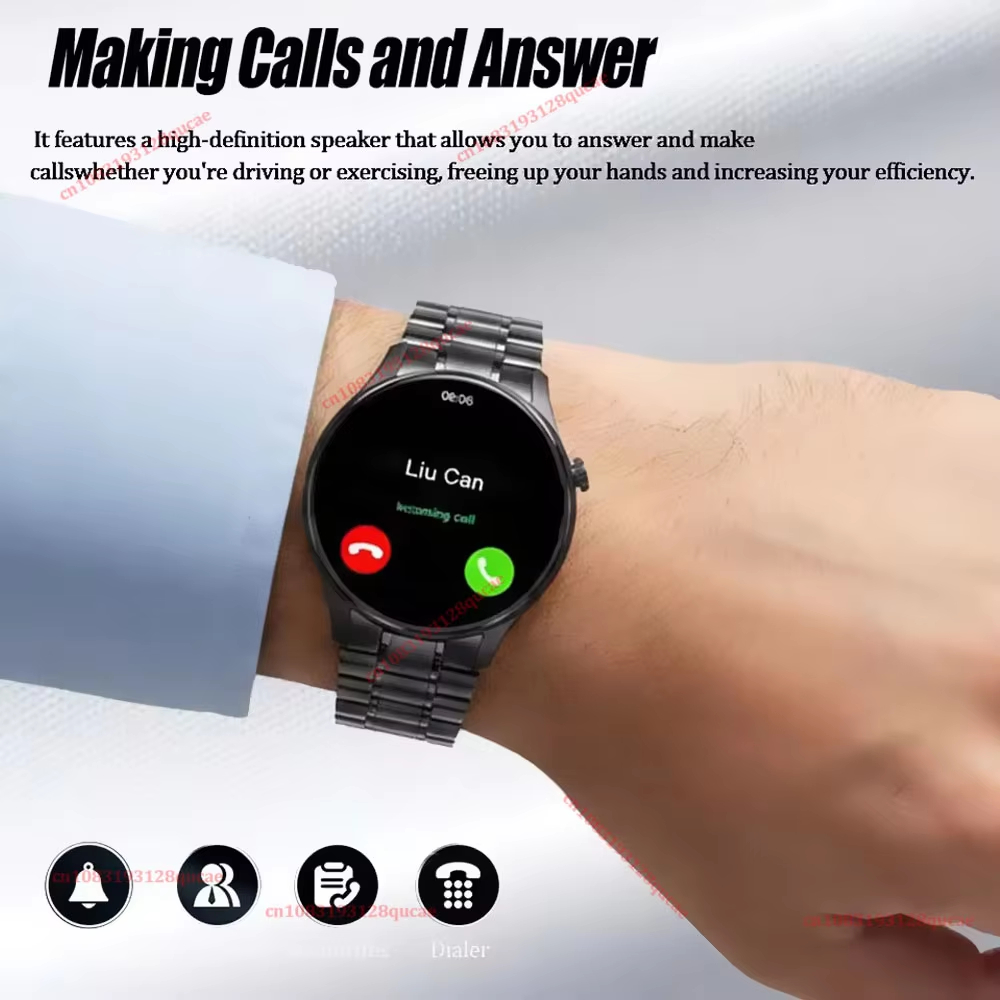 Smartwatch Men Bluetooth Call  - Health Wellness Bracelet 评论和价格