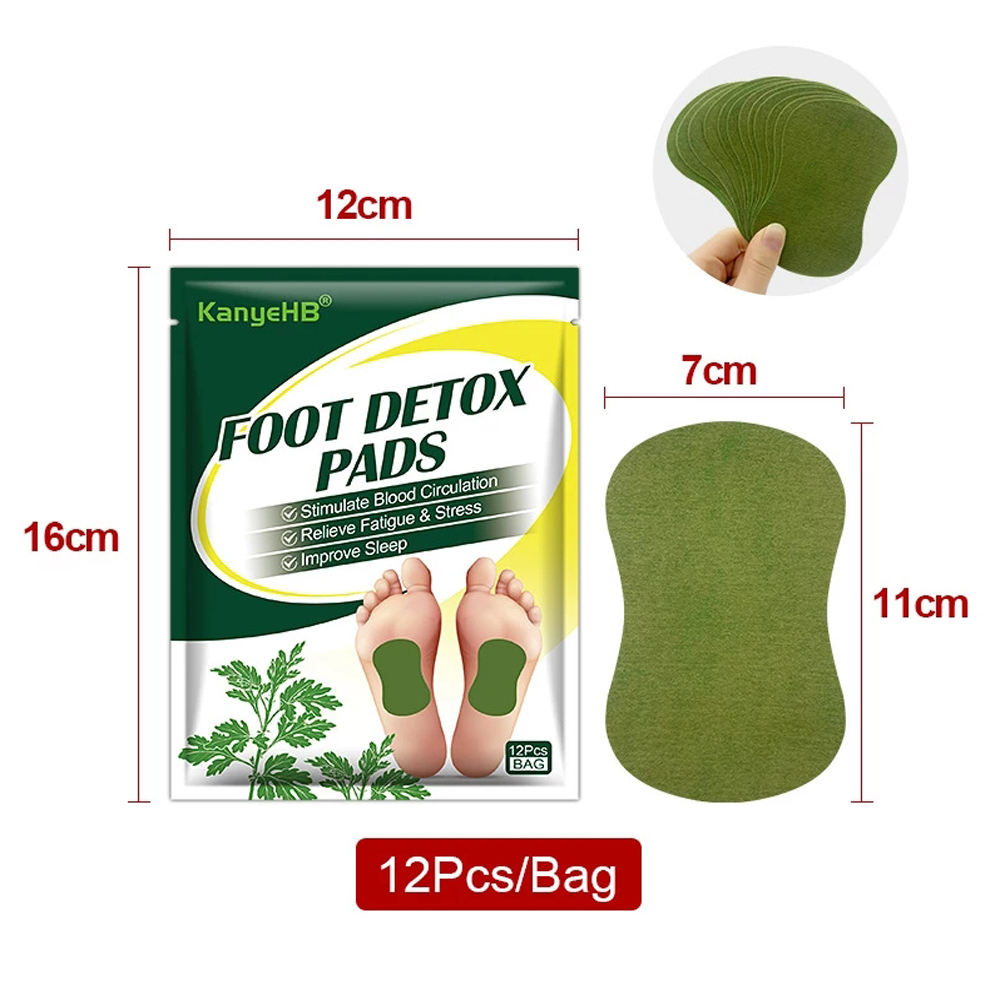 12-60PCS Detox Foot Patches Fe - Detox Foot Patch 评论和价格