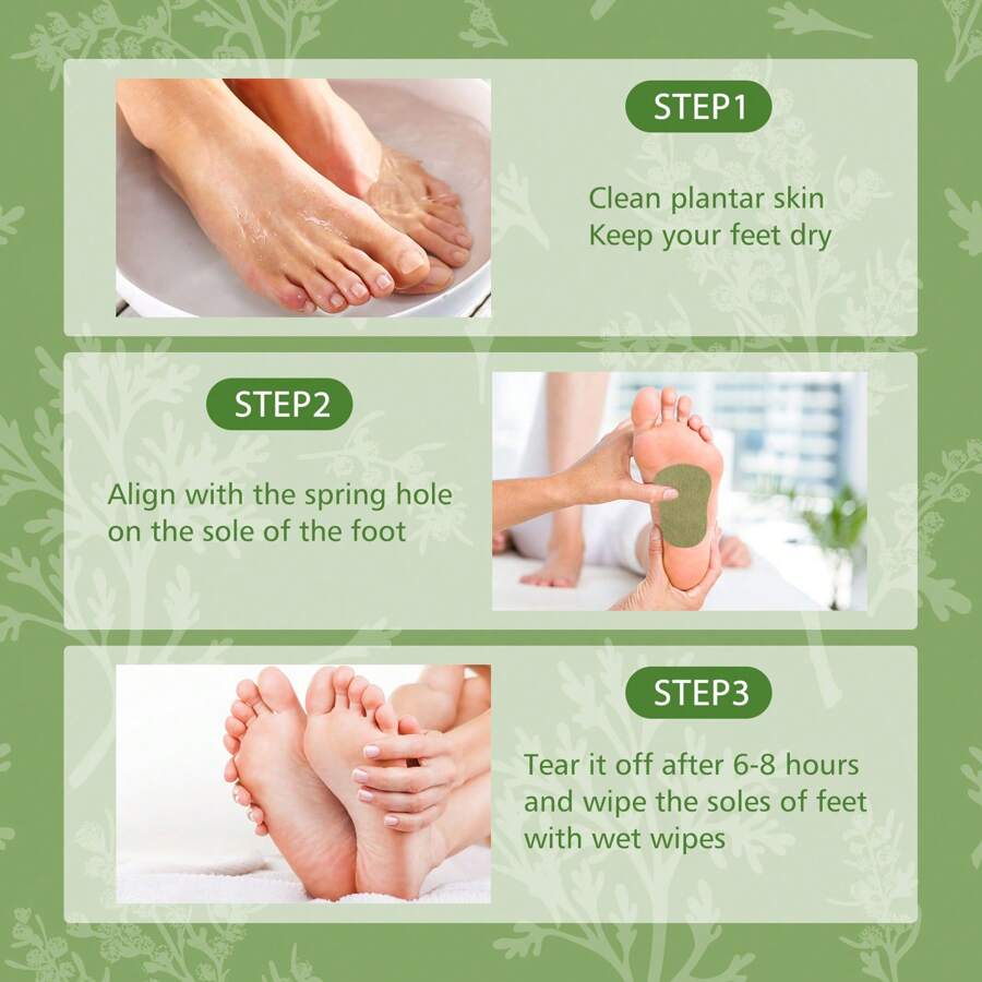 12-60PCS Detox Foot Patches Fe - Detox Foot Patch 评论和价格